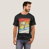 キャメル グラフィック キッズ ユース Tシャツ (正面フル)