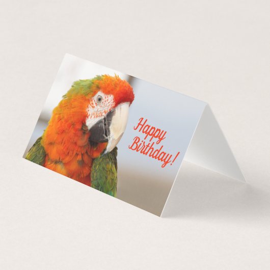 キャメロットマコーハッピーバースデーカード (正面)