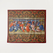 キャメロット大会の湖のランスロット タペストリー (正面(横))