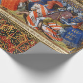 キャメロット大会の湖のランスロット ラッピングペーパー (角)