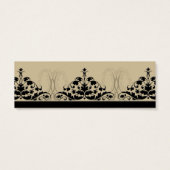 キャメロット金ゴールドブラック結婚スクロール飲料チケット (裏面)