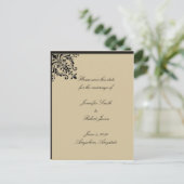 キャメロット金ゴールド日付の保存、ポストカード 案内ポストカード (スタンド正面)