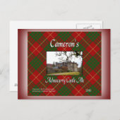 キャメロンのアクナバリー城エール ポストカード (正面/裏面)