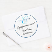 キャメロンチームクラシックありがとう ラウンドシール (封筒)