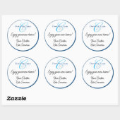 キャメロンチームクラシックありがとう ラウンドシール (シート)