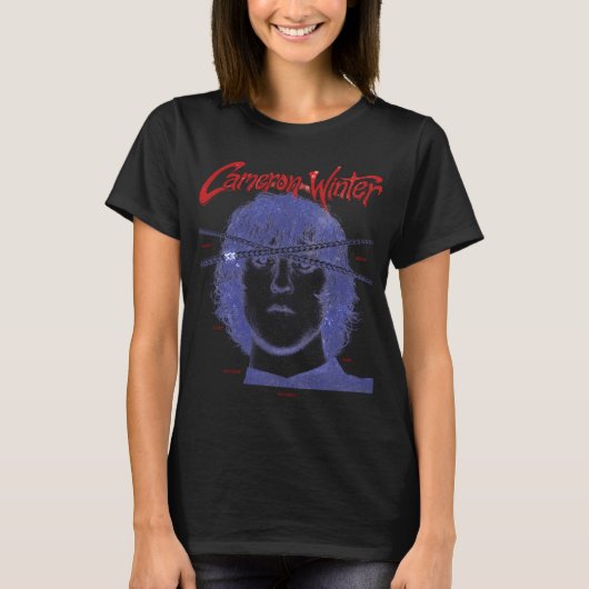 キャメロン・ウィンター・ヘヴィメタル Tシャツ (正面)