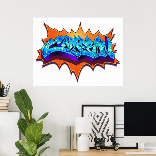 キャメロン ポスター (ホームオフィス)