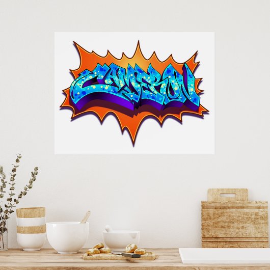 キャメロン ポスター (キッチン)