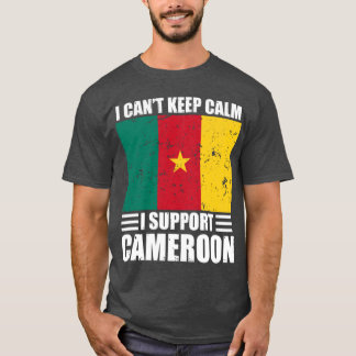 キャメロ保ーンサッカーワールドを応援する Tシャツ