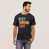 キャメロ最高のン・エバー・キャメロン Tシャツ (正面フル)
