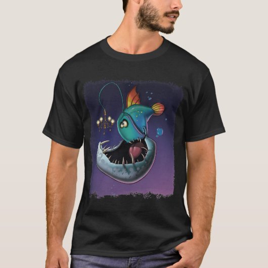 キャラクターあんこう Tシャツ (正面)