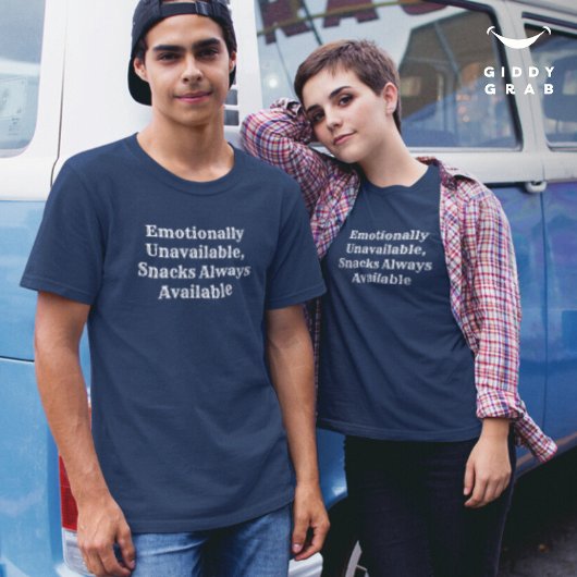 キャラクターおもしろい引用文が感情的に利用できない Tシャツ