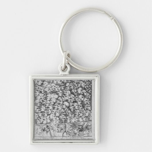 キャラクターおよび風刺漫画 キーホルダー (正面)