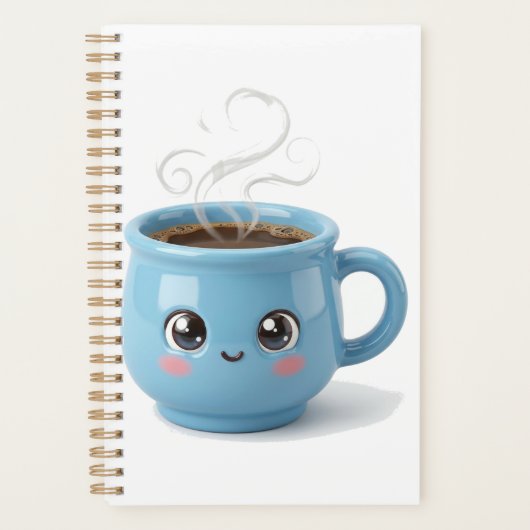 キャラクターのコーヒーマグ プランナー 目付き (正面)