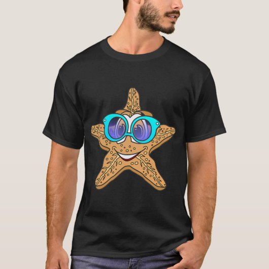 キャラクターのヒトデ Tシャツ (正面)