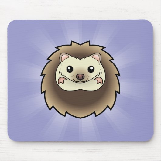 キャラクターのピグミーハリネズミ マウスパッド (正面)