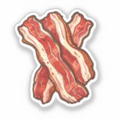 キャラクターのベーコン シール (正面)