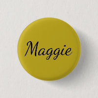 キャラクターの原稿の孤児の黒い名前からのMaggie