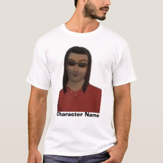 キャラクターの名前 Tシャツ
