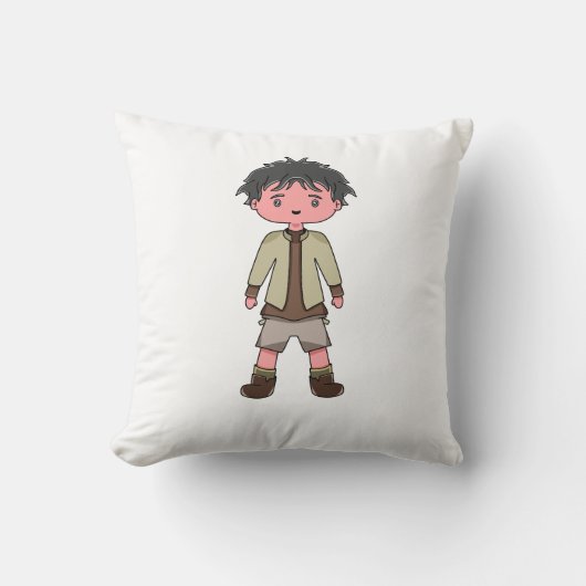 キャラクターの枕 クッション (正面)
