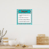 キャラクターの特徴ポスター、尊敬 – 1 / 6 ポスター (キッチン)