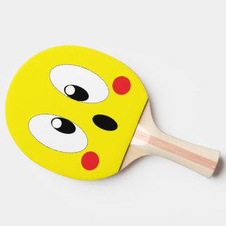 キャラクターの目 卓球ラケット