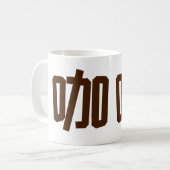 キャラクターの「コーヒ中国の」 コーヒーマグカップ (正面左)