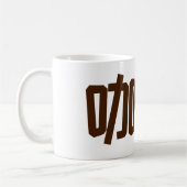 キャラクターの「コーヒ中国の」 コーヒーマグカップ (左)