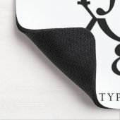 キャラクターのmousepadの一部分 マウスパッド (コーナー)