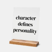 キャラクターアクリル標識 アクリルサイン (傾斜)