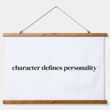 キャラクターウッドトップウォールタペストリー