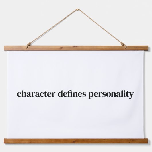 キャラクターウッドトップウォールタペストリー 吊り下げ型タペストリー (正面)