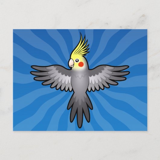 キャラクターオカメインコ ポストカード (正面)