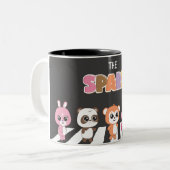 キャラクターカラフルマグ ツートーンマグカップ (正面左)