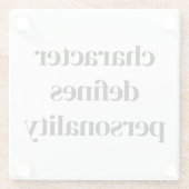 キャラクターガラスコースター ガラスコースター (裏面)