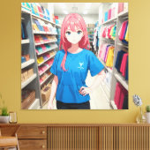 キャラクターキャンバス印刷 キャンバスプリント (インサイチュ (リビング))