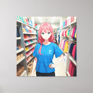 キャラクターキャンバス印刷 キャンバスプリント