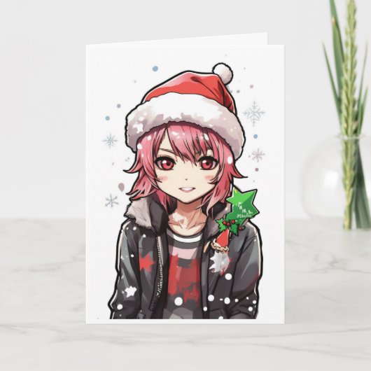キャラクタークリスマスカード カード (正面)