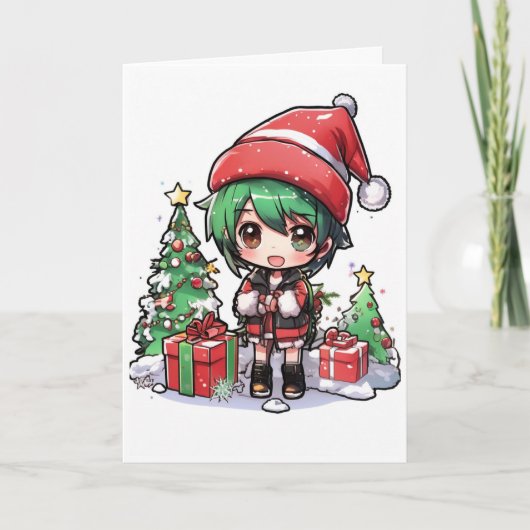 キャラクタークリスマスカード カード (正面)