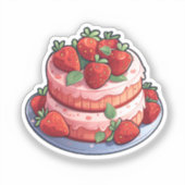 キャラクターケーキ シール (正面)