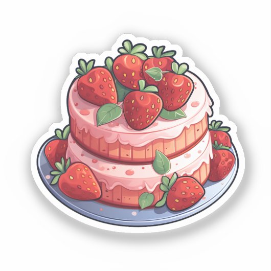 キャラクターケーキ シール (正面)