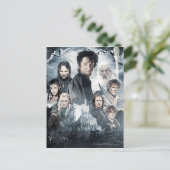 キャラクターコラージュ3 ポストカード (スタンド正面)