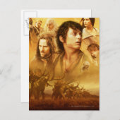 キャラクターコラージュ ポストカード (正面/裏面)