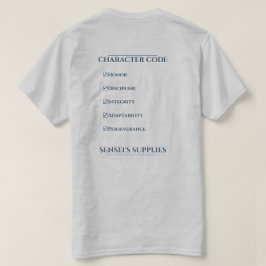 キャラクターコード Tシャツ