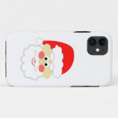 キャラクターサンタ 赤 白 クリスマス キッズ Case-Mate iPhoneケース (裏面(横))