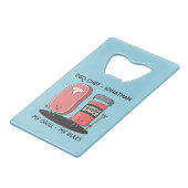 キャラクターステーキ&ソースカスタムBBQシェフ クレジットカード栓抜き (裏面アングル)