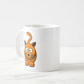 キャラクタータビーキャットマグ コーヒーマグカップ (正面左)