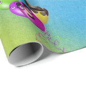 キャラクターパーティーバルーン ラッピングペーパー (ロールコーナー)