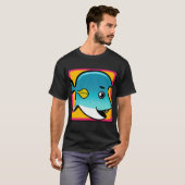 キャラクターフィッシュ Tシャツ (正面フル)