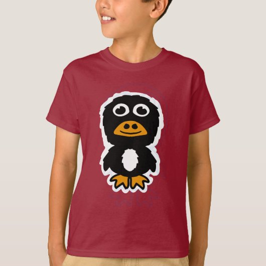 キャラクターペンギン Tシャツ (正面)